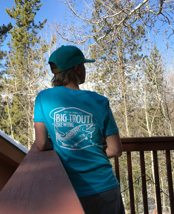 Big Trout Brewing in Winter Park CO women's shirt for sale