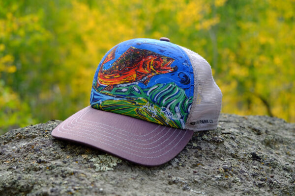 custom Big Trout Hat by Abby Paffrath at Art4All