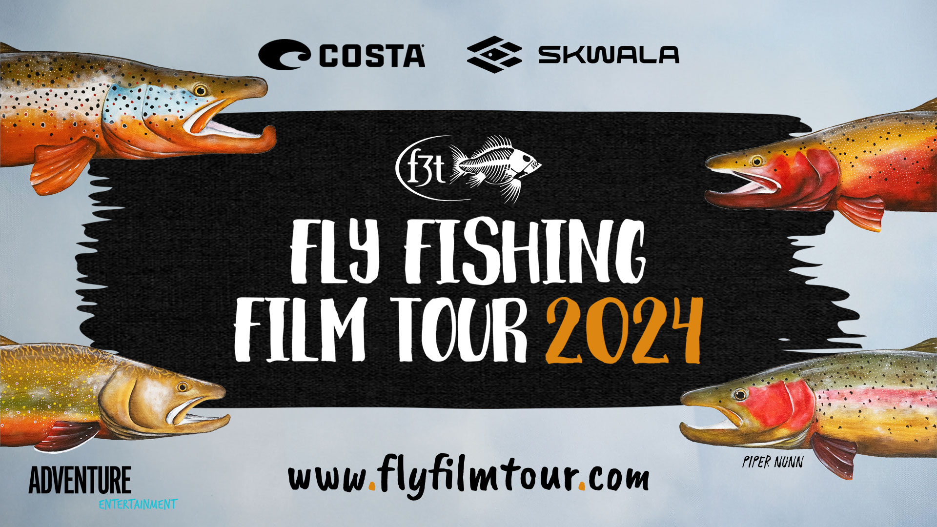 FLY FISHING FILM TOUR (F3T) 2024