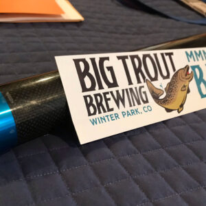 Big Trout Brewing bumper sticker
