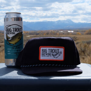 Big Trout Brewing rip stop hat in Winter Park, CO
