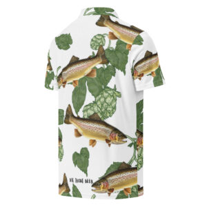 Men’s Hoppy Trout slim fit polo